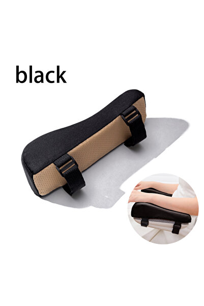 Choice 2 PC BLACK Foam Elbow Pillow Chair Armrest Pads Support Arm Rest for O...