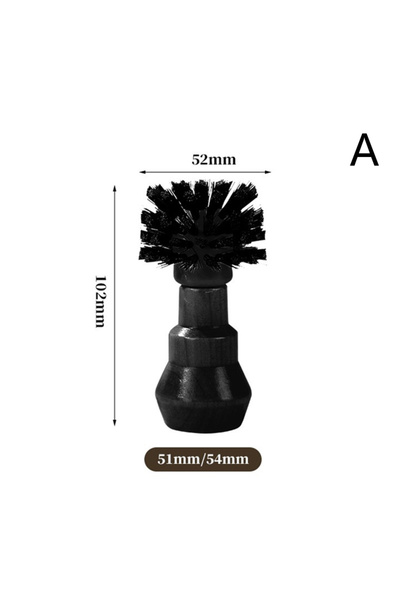 Choice1 A 1pcs 51/54/58mm Wooden Coffee Cleaning Brush - Portafilter Basket B...