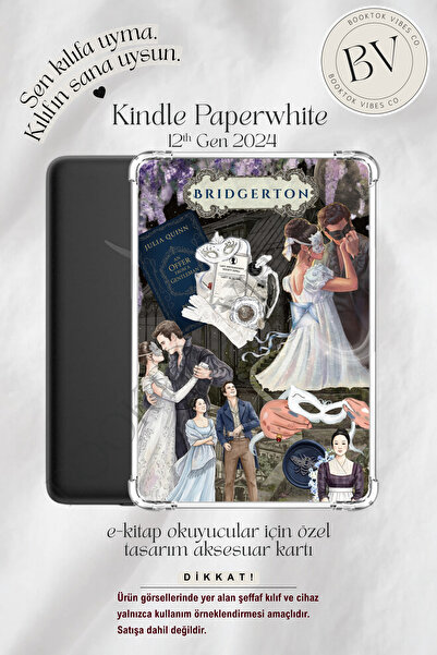 BookTok Vibes Co. Bridgerton Benedict & Sophie Kolaj Temalı Insert - Kindle v...