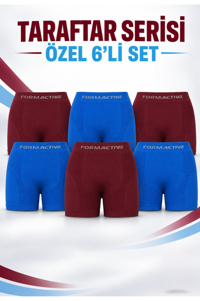 Formactive Men's Seamless Microfiber Boxer Set of 6 – Flexible and Soft Every...