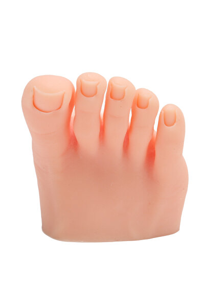 Choice1 right Tattoo Practice Foot Model Nails Art Training Display Fake Half...