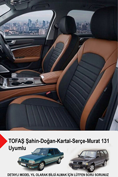 GM-DESIGN Mocha Taytüyü Oto Koltuk Kılıfı (TOFAŞ Kartal-Şahin-Doğan-Serçe-Tem...