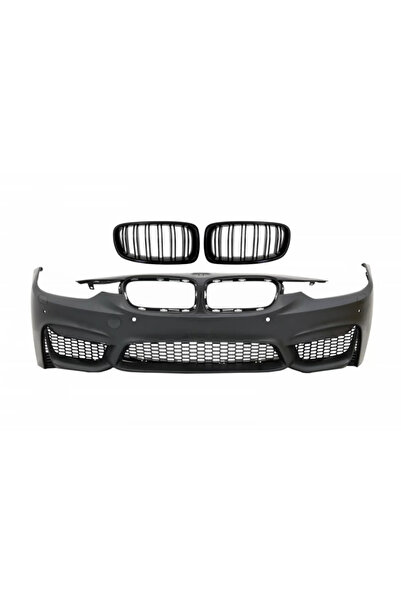 tuningset Bară de protecție față compatibilă cu BMW Seria 3 F30 F31 Non LCI ș...