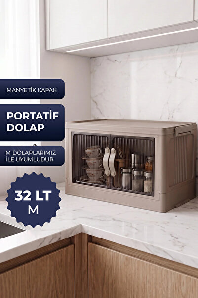 Kitchen Life Tekli İstiflenebilir Portatif Katlanabilir Çok Amaçlı Organizer ...