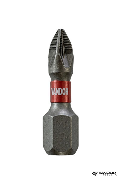 Anti Slip Bit Kaydırmaz Bits S2 Yüksek Kalite Çelik PZ1 25 - 637962027884
