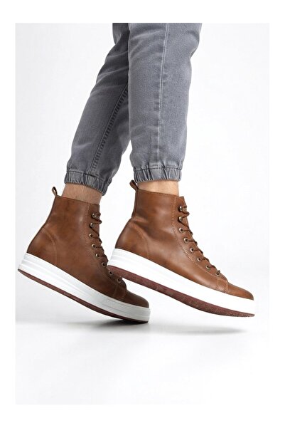 Zerenyus Between premium waterproof lace-up men's boot - tan