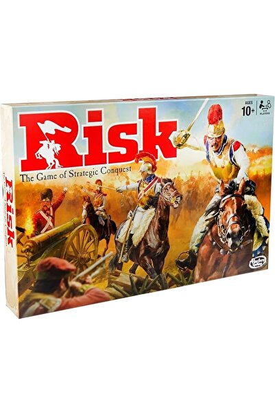 Hasbro Gaming Hasbro Risk Game, Strategy Board Game; Updated Figures Improved...