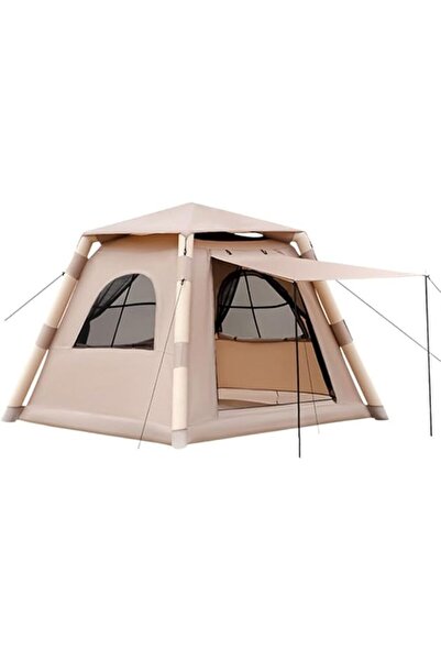 Generic Camping Tent, Inflatable Tent, Portable and Waterproof, 5 Large Mesh ...