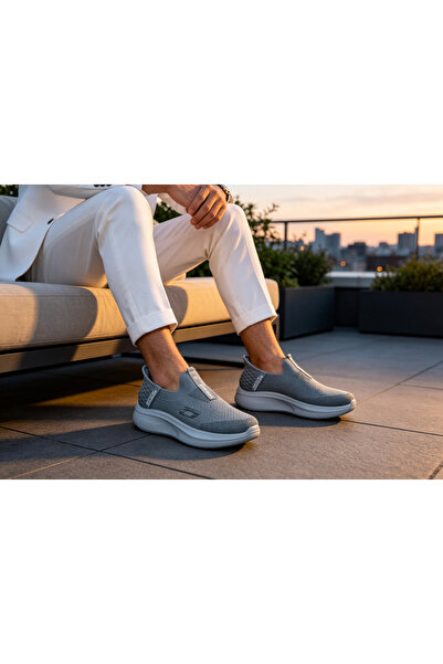 huanxiwa Multi-color thick sole slip-on walking shoes mesh upper lazy slip-on...