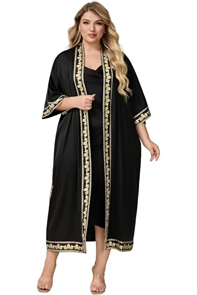 GENERAL Women's Nightgown 2 Piece Set, Slip Dress and Cardigan Sleepwear, Ele...