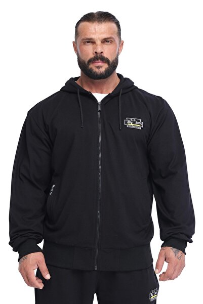 Big Sam Men's Oversize Hooded Summer Sports Jacket with Zipper 3650