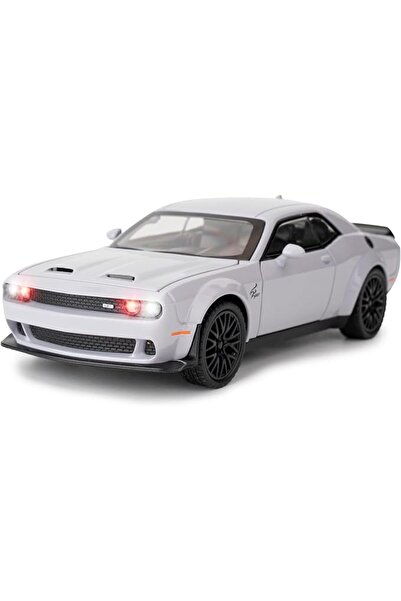 NALACAL Dodge Challenger Hellcat 1:32 Scale Diecast Muscle Car Model for Kids...