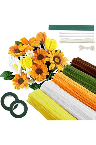 Generic 400 Pcs Pipe Cleaners Craft, Assorted Colors Pipe Cleaners Bulk, Chen...