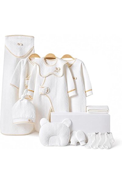 Goreem 18PCS Premium Newborn Baby Gift Set, Unisex Layette Clothes Set with R...