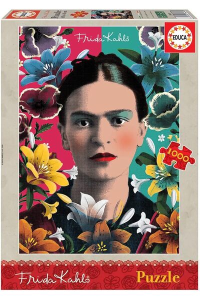 EDUCA - Frida Kahlo Puzzle, 1000 Pieces, 1,000 pieces (18493)