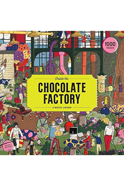 Laurence King Inside the Chocolate Factory: A Movie Jigsaw Puzzle