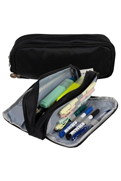 Maaleo Penar pliabil în trei, 3 compartimente, 8,5 x 9 x 21,5 cm, material Ox...