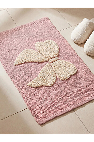 LC Waikiki LCW HOME Karışık Kelebek Figürlü Banyo Paspası 50x80 Cm