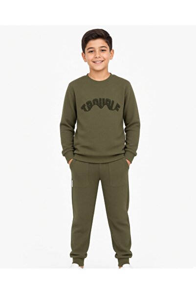 Kids Club Trourle Yazili Boy's Suit