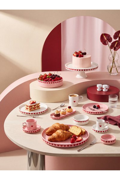 Karaca Sweetheart Kalp Detaylı Çerezlik 10 cm