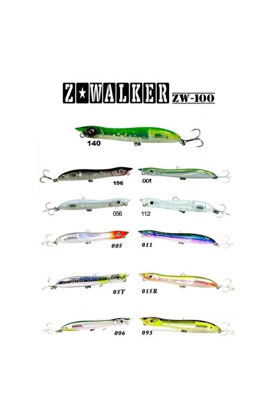 Fujin Z-Walker 100mm 11gr Su Üstü Maket Balık