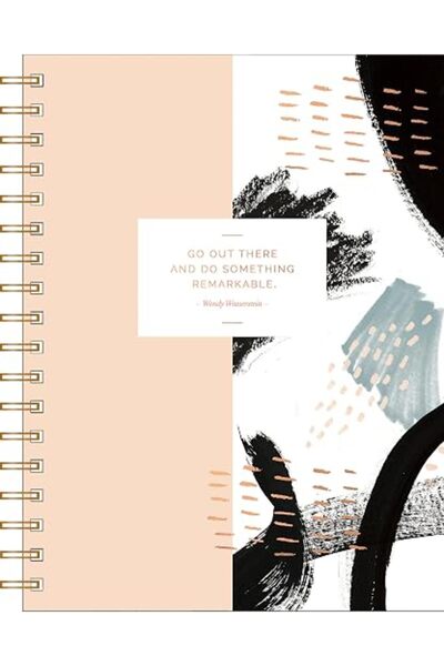 GENERAL Compendium Spiral Notebook - Go out there and do something remarkable...
