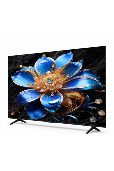TCL تلفزيون ذكي 55 بوصة بدقة 4K QLED مع جهاز استقبال مدمج - 55T61D
