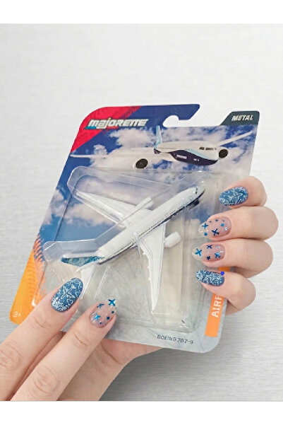 Majorette Metal Uçak BOEING 787-9 KALİTELİ LİSANSLI KOLLEKSİYONLUK Oyuncak Uçak