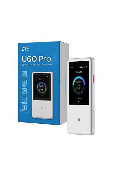 ZTE U60 Pro MU5250 5G Cep Wi-Fi 7 Router
