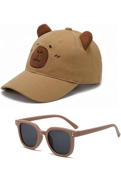 TERRIFI Kid's Baseball Cap, Capybara Baseball Cap for Kids, Capybara Sun Hat ...