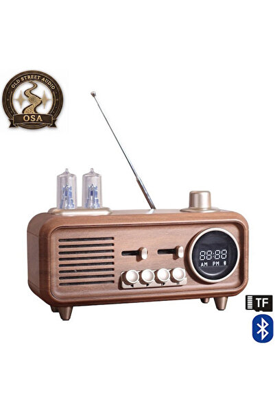 OEM Old Street Audio AS32 Ρετρό Επιτραπέζιο Ραδιόφωνο Επαναφορτιζόμενο με Blu...
