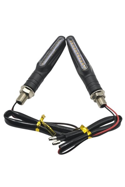 OEM Set 2 Semnalizari Moto LED 12V Universale Pentru Motocicleta, ATV, Cross ...