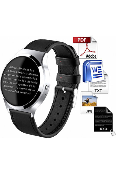 OEM RXO Vintage PRO Ρολόι (Ανάγνωση Εγγράφων/Σκοτεινή Οθόνη/Κουμπί Έκτακτης Α...