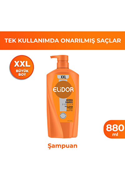 Elidor Şampuan Anında Onarıcı Büyük Boy XXL 880 ml