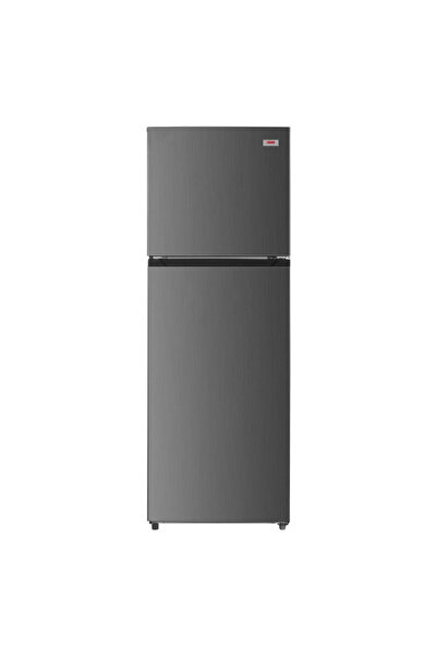HAAM Two-Door Refrigerator, 11.7 Cubic Feet, Steel - HM350SRF-O23