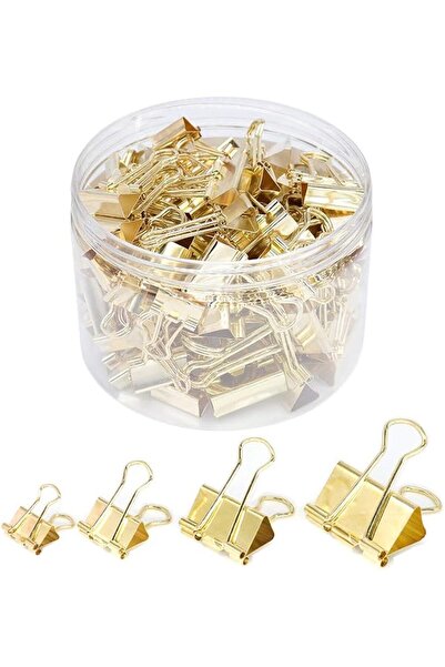 GENERAL Binder Clip Paper Clamps, Assorted Sizes (Mini, Small, Medium, Large)...