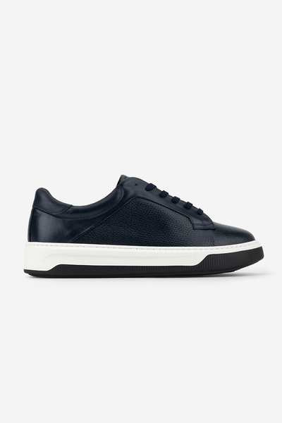 Valmenti Erkek Hakiki Deri Lacivert Sneakers & Spor Ayakkabı