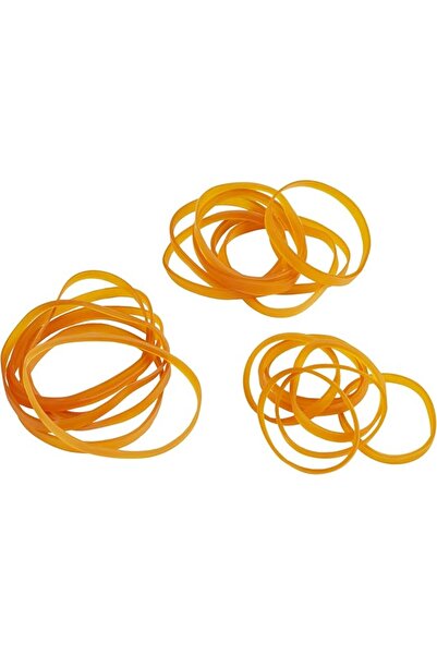 Lawazim Rubber Band Set -38 50 60mm Brown- Reusable Assorted Elastic Stretch ...