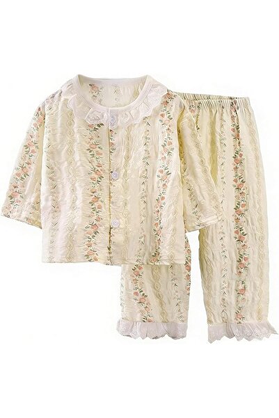 GENERAL Girls Cotton Pajamas Set Long Sleeve, Soft Breathable Kids Sleepwear ...