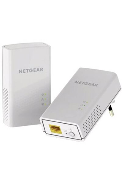 NETGEAR PL1000 Powerline Seti (her biri GB LAN bağlantı noktasına sahip 2x ad...
