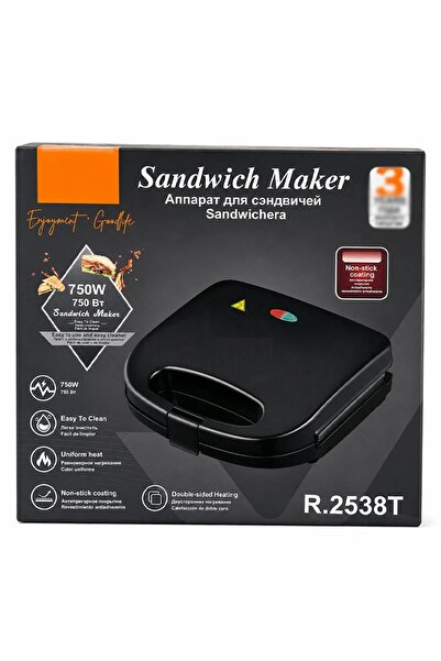 emc onshop Aparat de făcut sandvișuri EMC ONSHOP ® 750W, Plăci antiaderente, ...