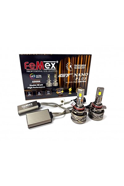FEMEX GT Nano Plus Csp HıR2 9012 Led Xenon 25000 LÜMEN Radyatör Soğutmalı