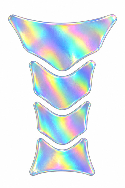 Redline Grafik Hologram Universal Koruyucu Tank Pad
