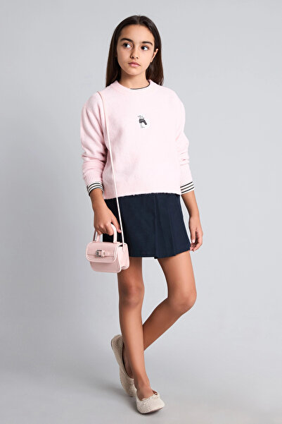 DeFacto A1927A8Nv253 Navy Blue 100% Cotton Flexible Waisted Gabardine Shorts ...