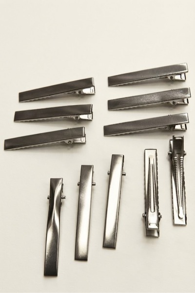 WORDAKS Metal Pens Timsah Toka Profesyonel Saç Kuaför Pensi – Maşa Fön Saç Ay...