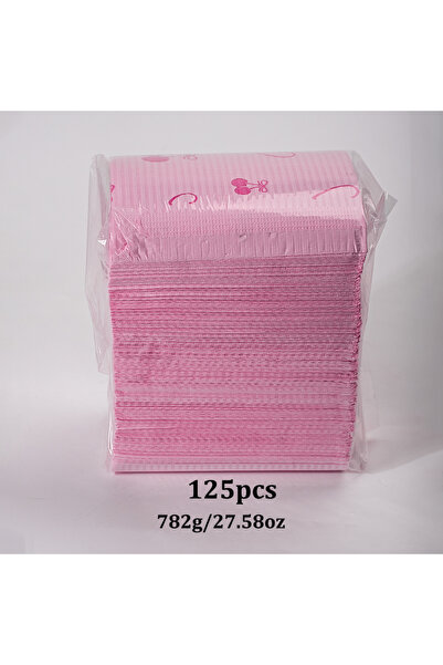 Choice 125pcs 20/50/125Pcs Klimonla Pink Random Pattern Disposable Nail Table...