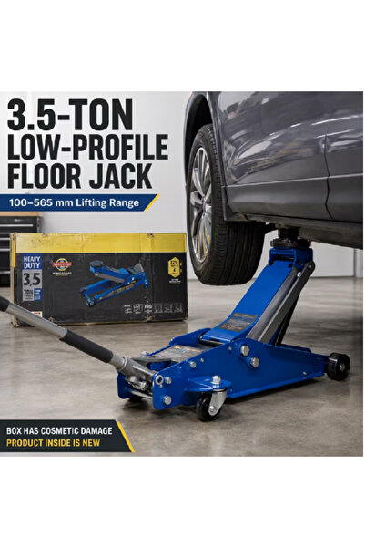 Generic Brand 3.5 Ton Low Profile Hydraulic Floor Jack, Heavy-Duty Steel Quic...