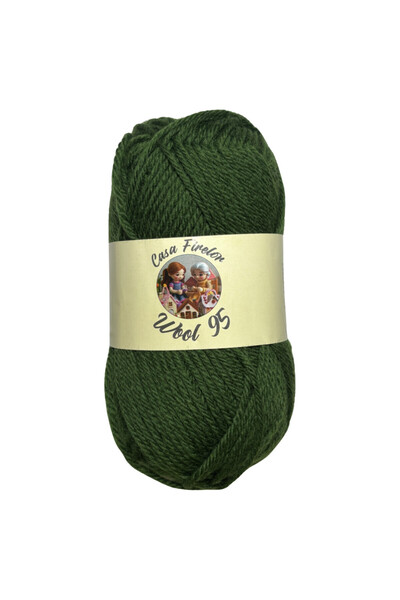 Schachenmayr Fir de tricotat Casa firelor, 100% lana, 50 g, verde inchis, 95 m