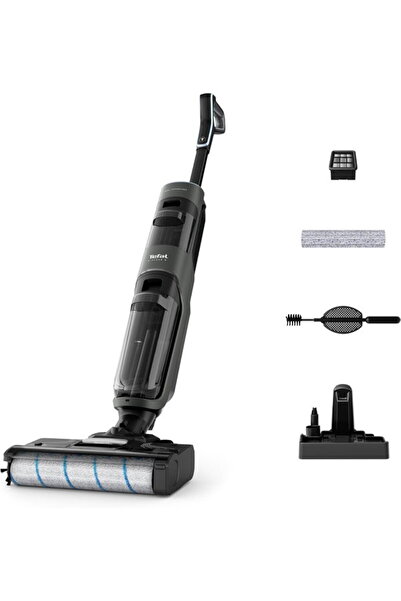 TEFAL Wet and Dry 2-in-1 Stick Vacuum Cleaner 200W 1.17L Black GF5035M0