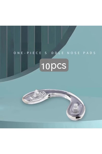 Choice 10pcs 1~100pc Ultra-Soft Silicone Eyeglass Nose Pads Comfort Fit Glass...